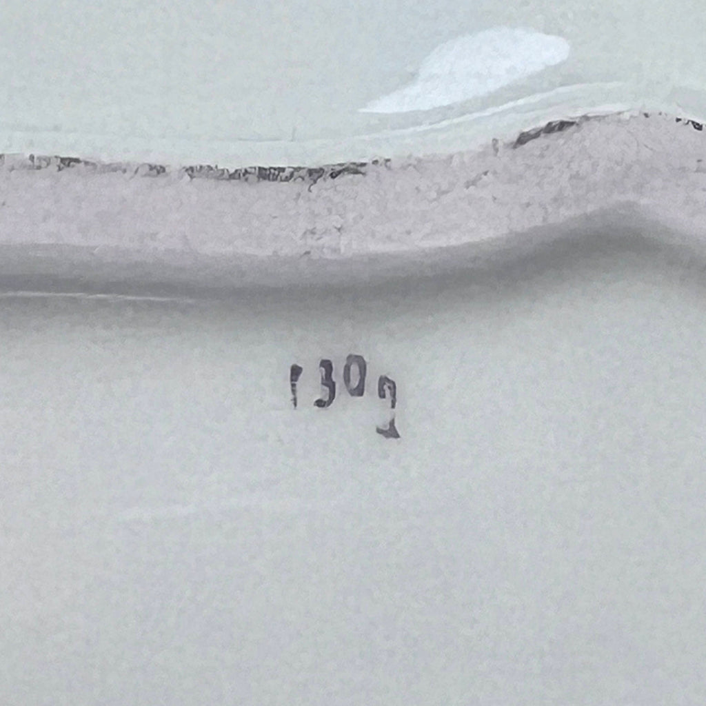 Vintage 1930s Meissen Porcelain Oblong Bowl Serving Dish Hand Painted Flowers with Gold - Poppy's Vintage Clothing