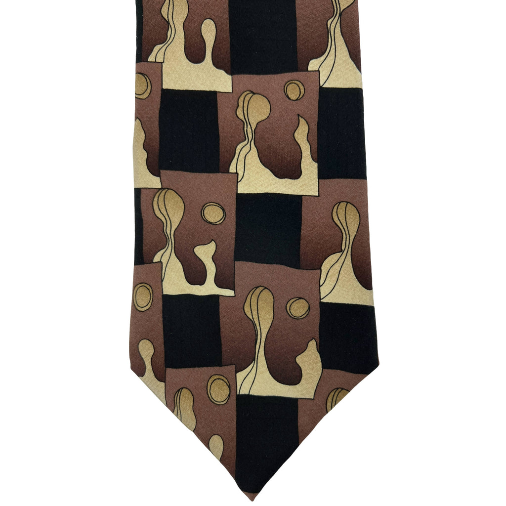 Vintage 1990s Jerry Garcia Necktie Collection Ten Megalith Silk Tie - Poppy's Vintage Clothing