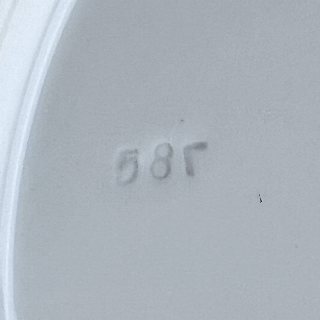 Vintage 1930s Meissen Porcelain Charger Bowl Dish Hand Painted Polychrome Flowers with Gold - Poppy's Vintage Clothing