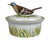 Vintage Game Bird Terrine Casserole Dish Apilco France Fired Porcelain Hand Painted - Poppy's Vintage Clothing