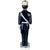 Vintage 1970 French Gendarme Figural Bottle Garnier Liqueur Police Man - Poppy's Vintage Clothing