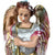 Vintage Chalkware Figurine Archangel Michael Killing Satan - Poppy's Vintage Clothing