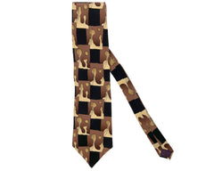 Vintage 1990s Jerry Garcia Necktie Collection Ten Megalith Silk Tie - Poppy's Vintage Clothing