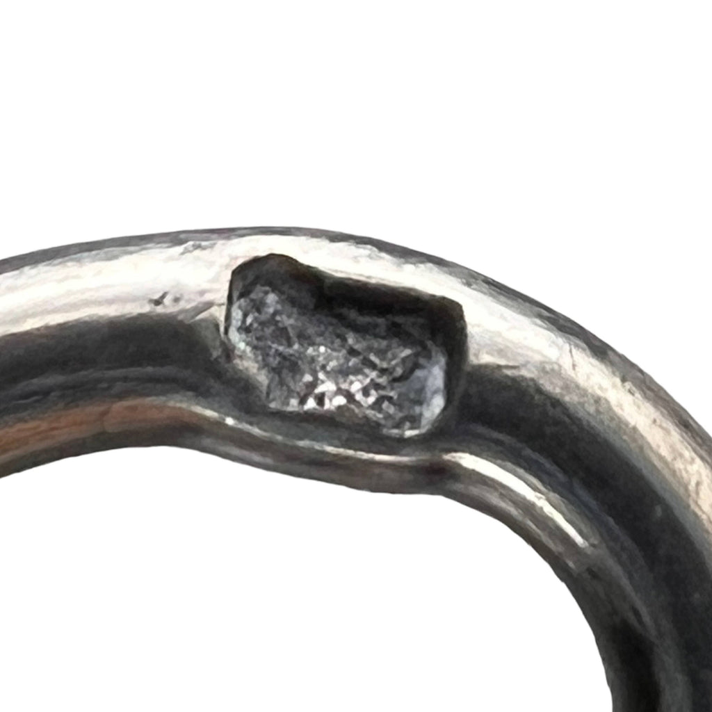 Antique French Dollhouse Miniature 800 Silver Relish Condiment Holder Signed - Poppy's Vintage Clothing