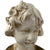 Art Nouveau Plaster of Paris Bust of Girl Gustave Van Vaerenbergh Belgium - Poppy's Vintage Clothing