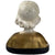 Art Nouveau Plaster of Paris Bust of Girl Gustave Van Vaerenbergh Belgium - Poppy's Vintage Clothing