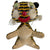 Vintage 1930s Velveteen Pincushion Tiger Stuffed Animal Toy - Poppy's Vintage Clothing