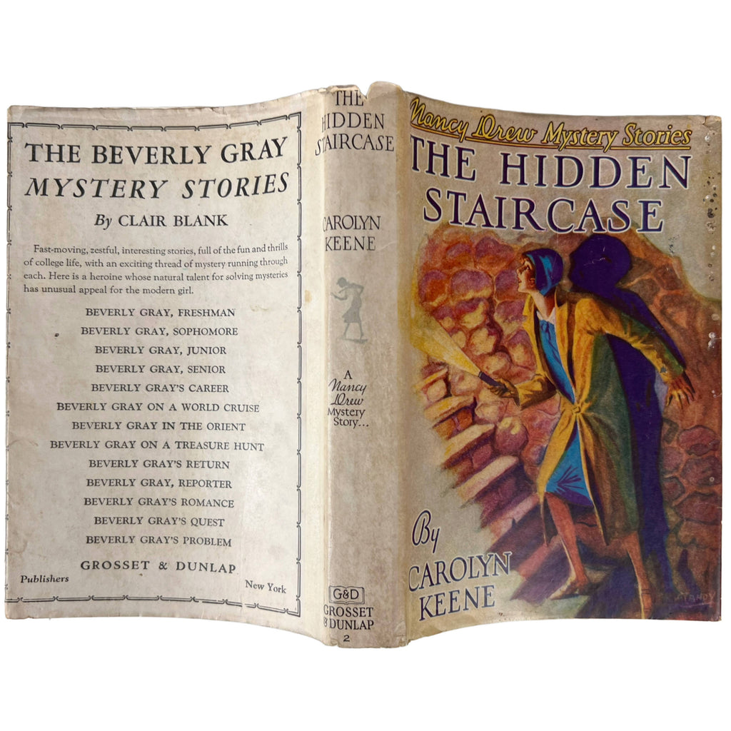 Vintage Nancy Drew Book The Hidden Staircase 1946 Edition - Poppy's Vintage Clothing