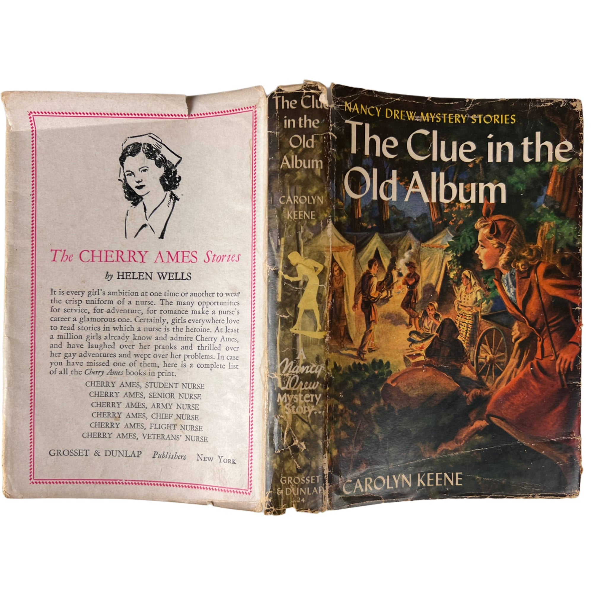 Vintage Nancy Drew Book The Clue in the Old Album 1st Edition 1st Printing - Poppy's Vintage Clothing