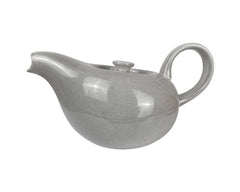 Russel Wright Teapot American Modern Granite Gray Steubenville Mid Century - Poppy's Vintage Clothing