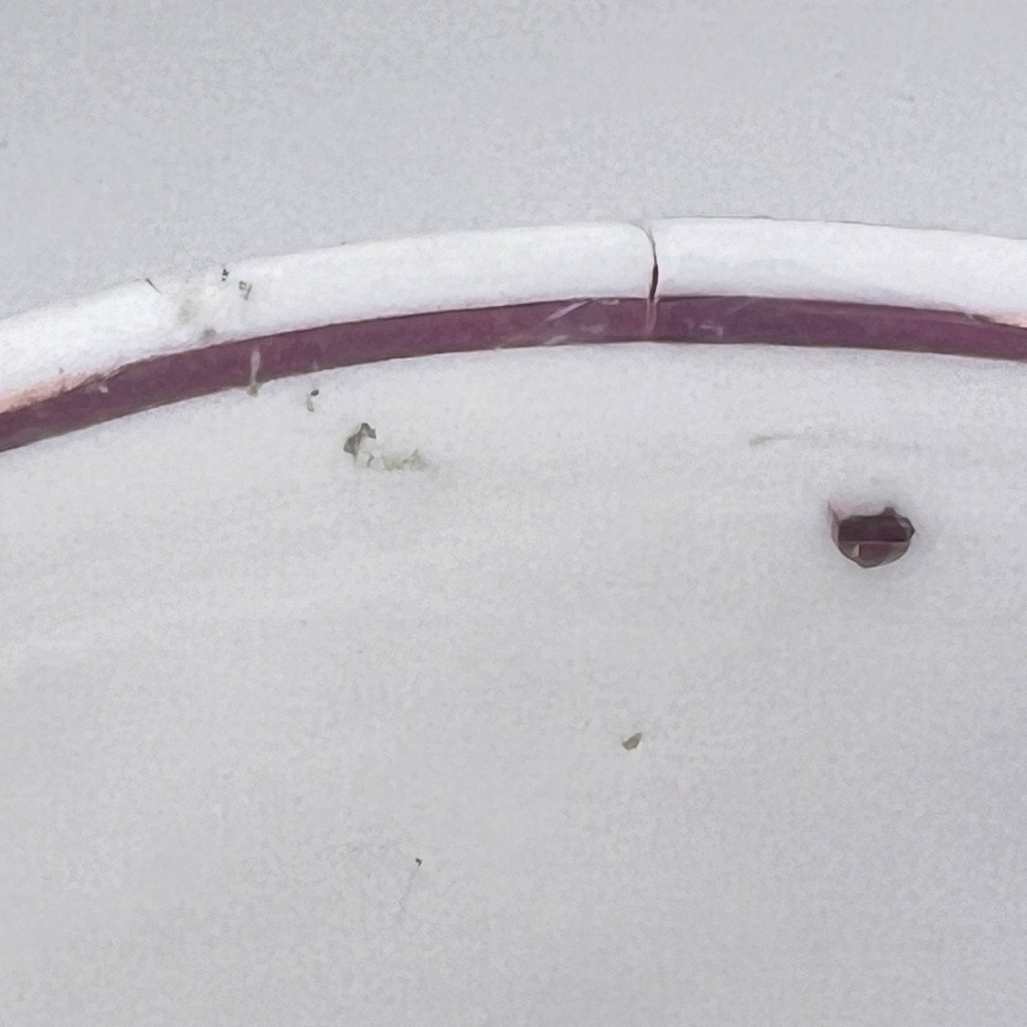 Antique 1800s Georgian China Tea Cup & Saucer Pink Lustre London Shape Hand Painted - Poppy's Vintage Clothing