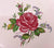Vintage 1940s Wedgwood & Co Tudor Rose Blush Rose Platter 14 Rare Wartime Concentration Scheme - Poppy's Vintage Clothing