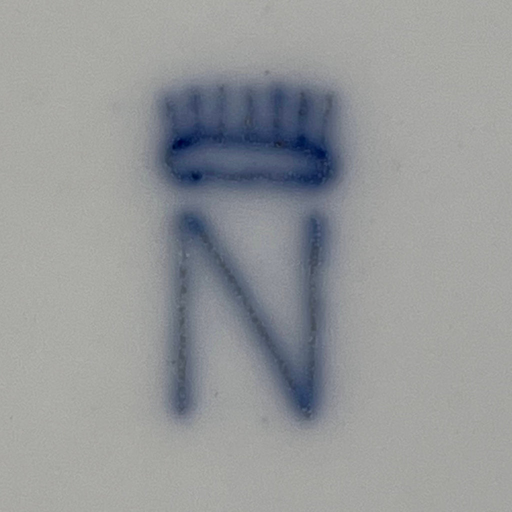 Antique Capodimonte Porcelain Plate Italian Neo-Classic Scenes Hand Painted 9 - Poppy's Vintage Clothing