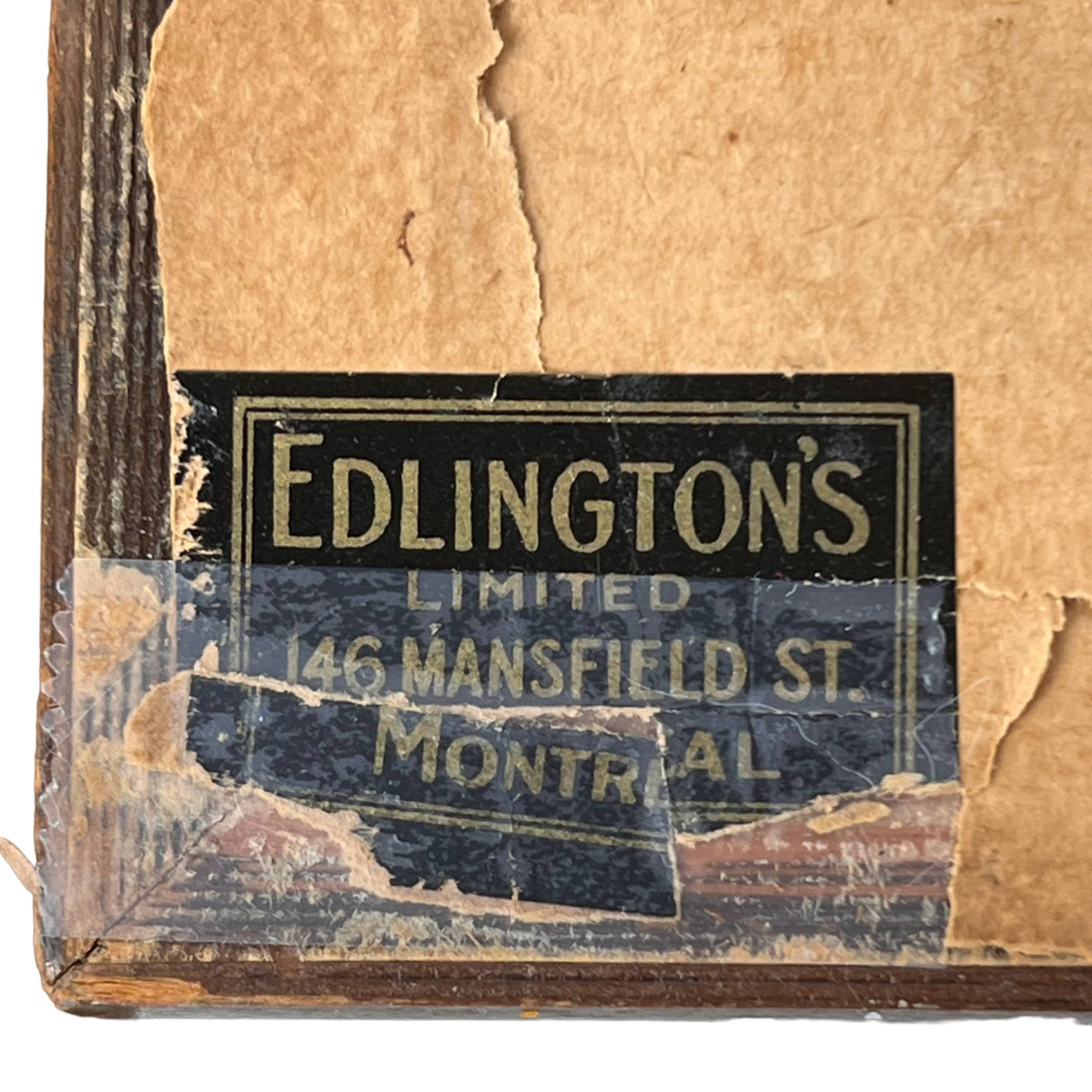 Antique Wallace Nutting Photograph Hand Coloured The Corner By The Gate c1915 - Poppy's Vintage Clothing