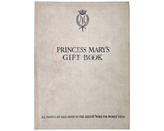 Antique Princess Marys Gift Book 1914 WWI Military Charity JM Barrie Arthur Rackham - Poppy's Vintage Clothing