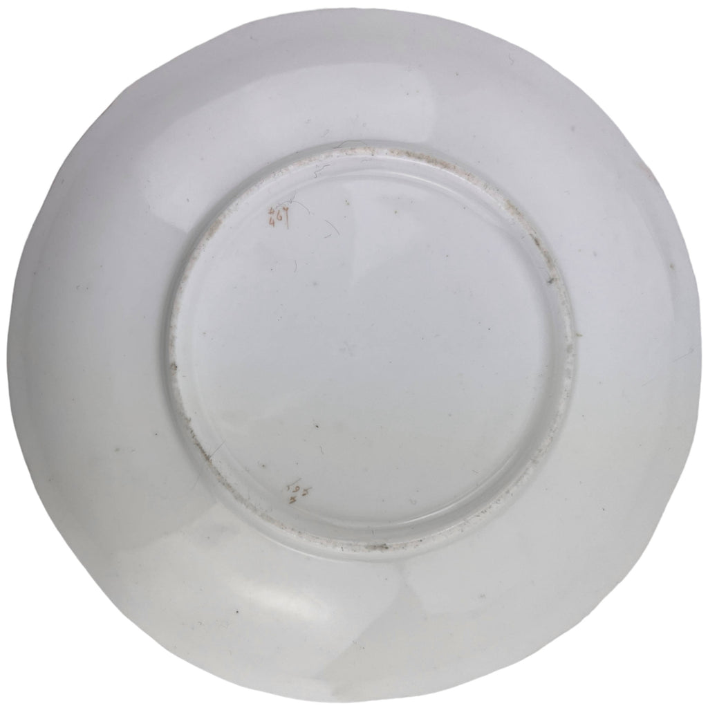 Antique Coalport Porcelain Cup & Saucer Hand Painted Landscape Scenes Early 19th c - Poppy's Vintage Clothing