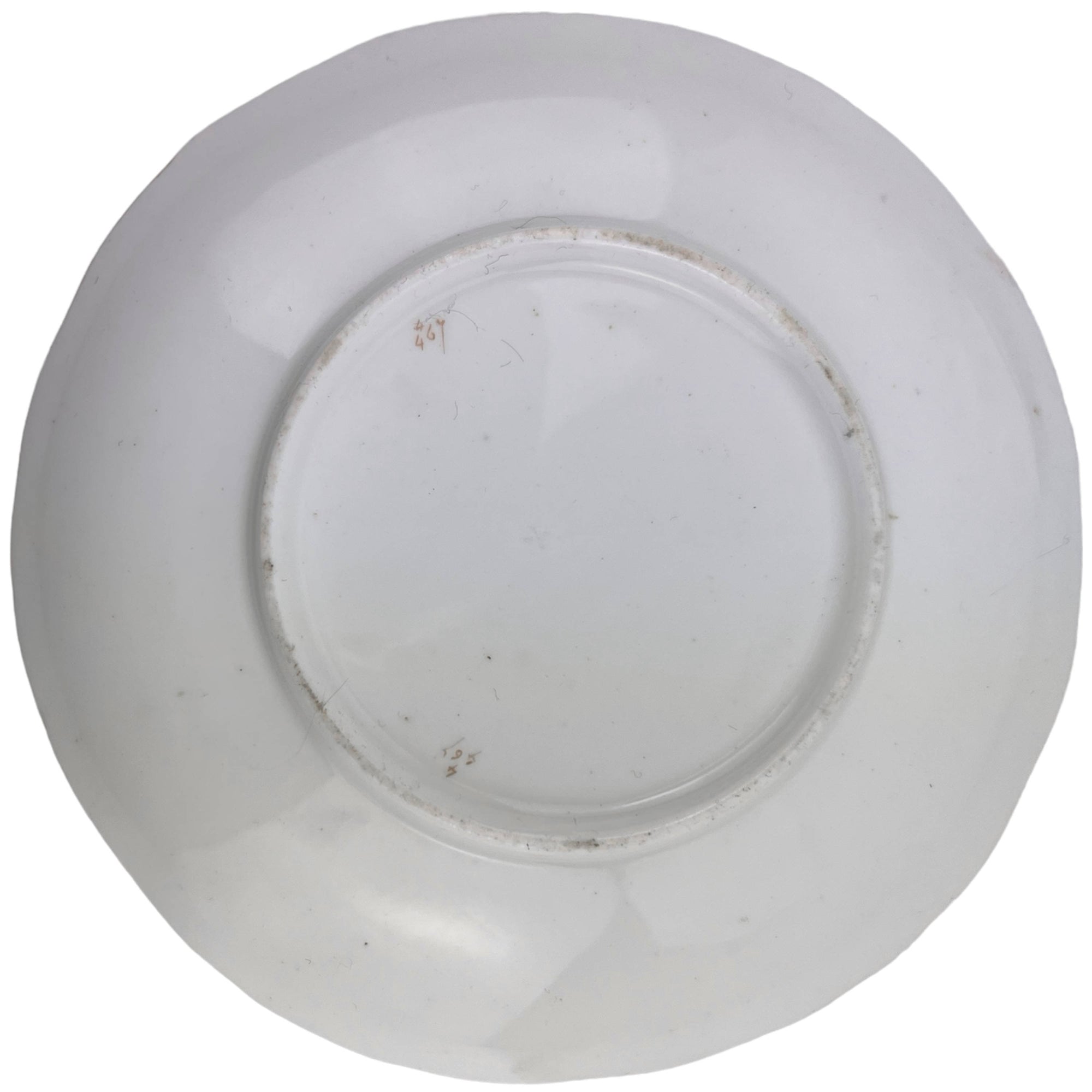 Antique Coalport Porcelain Cup & Saucer Hand Painted Landscape Scenes Early 19th c - Poppy's Vintage Clothing