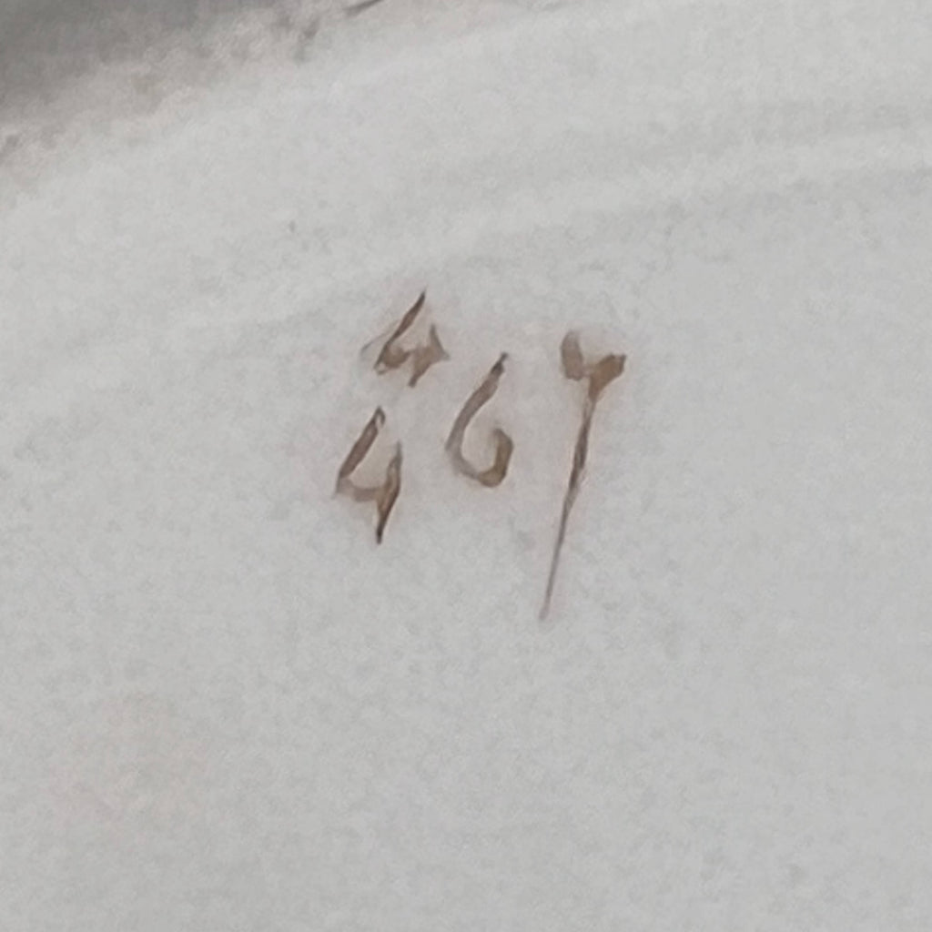 Antique Coalport Porcelain Cup & Saucer Hand Painted Landscape Scenes Early 19th c - Poppy's Vintage Clothing