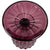 Vintage 1950s Indiana Glass Purple Bonbon Serving Jar w Notched Lid - Poppy's Vintage Clothing