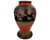 Art Deco Hand Painted Pottery Vase Made in Japan w Sparkle Decoration 8 - Poppy's Vintage Clothing