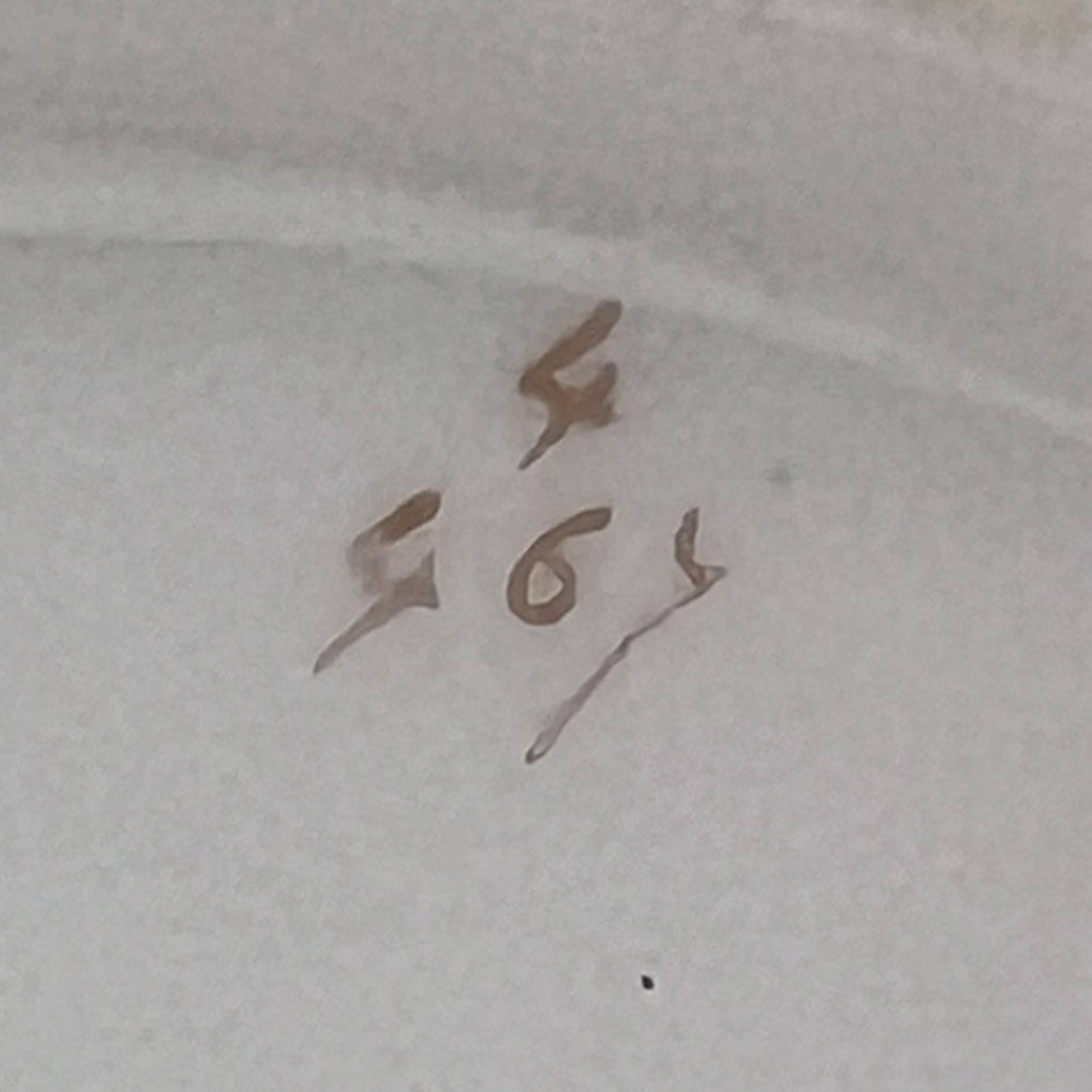 Antique Coalport Porcelain Cup & Saucer Hand Painted Landscape Scenes Early 19th c - Poppy's Vintage Clothing