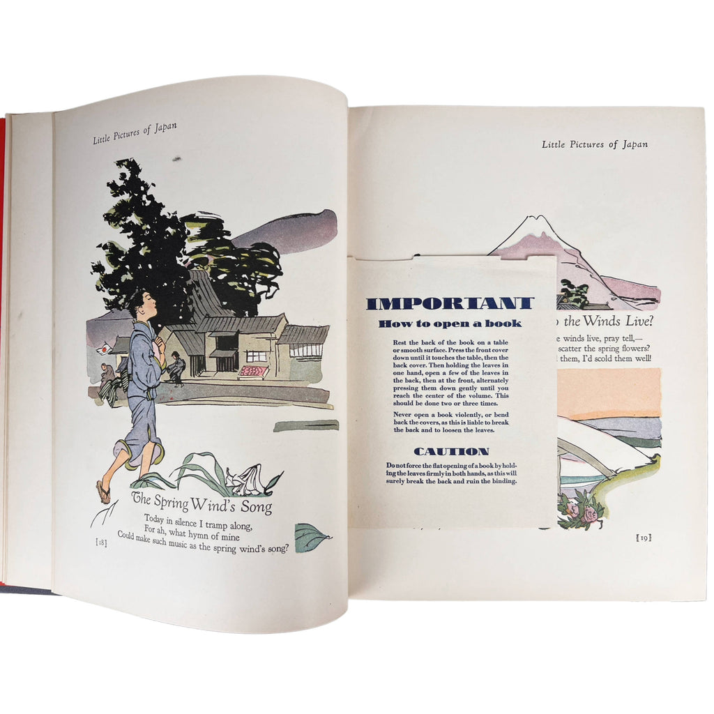 Vintage 1920s My Travelship Series Books Little Pictures of Japan Holland & France Fine Condition 1st Ed - Poppy's Vintage Clothing