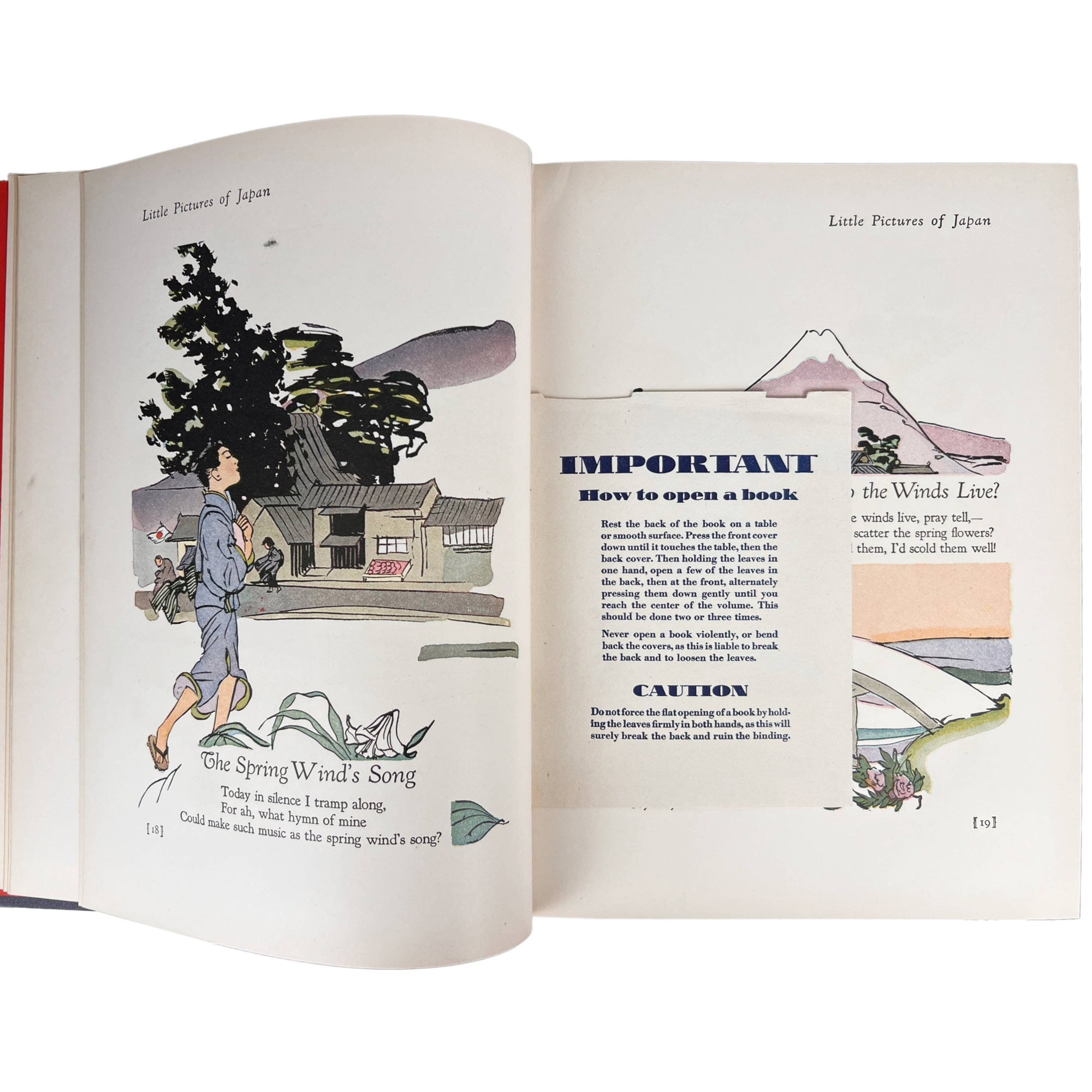 Vintage 1920s My Travelship Series Books Little Pictures of Japan Holland & France Fine Condition 1st Ed - Poppy's Vintage Clothing