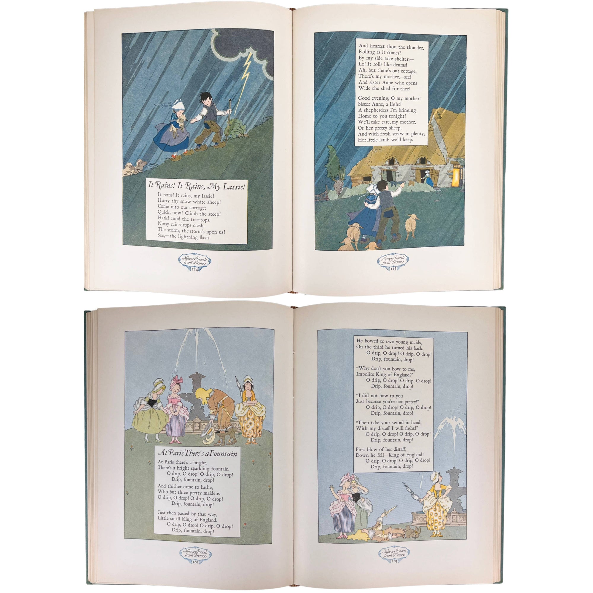 Vintage 1920s My Travelship Series Books Little Pictures of Japan Holland & France Fine Condition 1st Ed - Poppy's Vintage Clothing