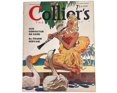 Vintage 1941 Colliers Magazine February 22 Canadian Copy Agatha Christie Pearl S Buck - Poppy's Vintage Clothing