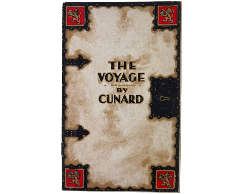 Vintage 1933 Cunard Line RMS Ausonia Passenger List - Poppy's Vintage Clothing