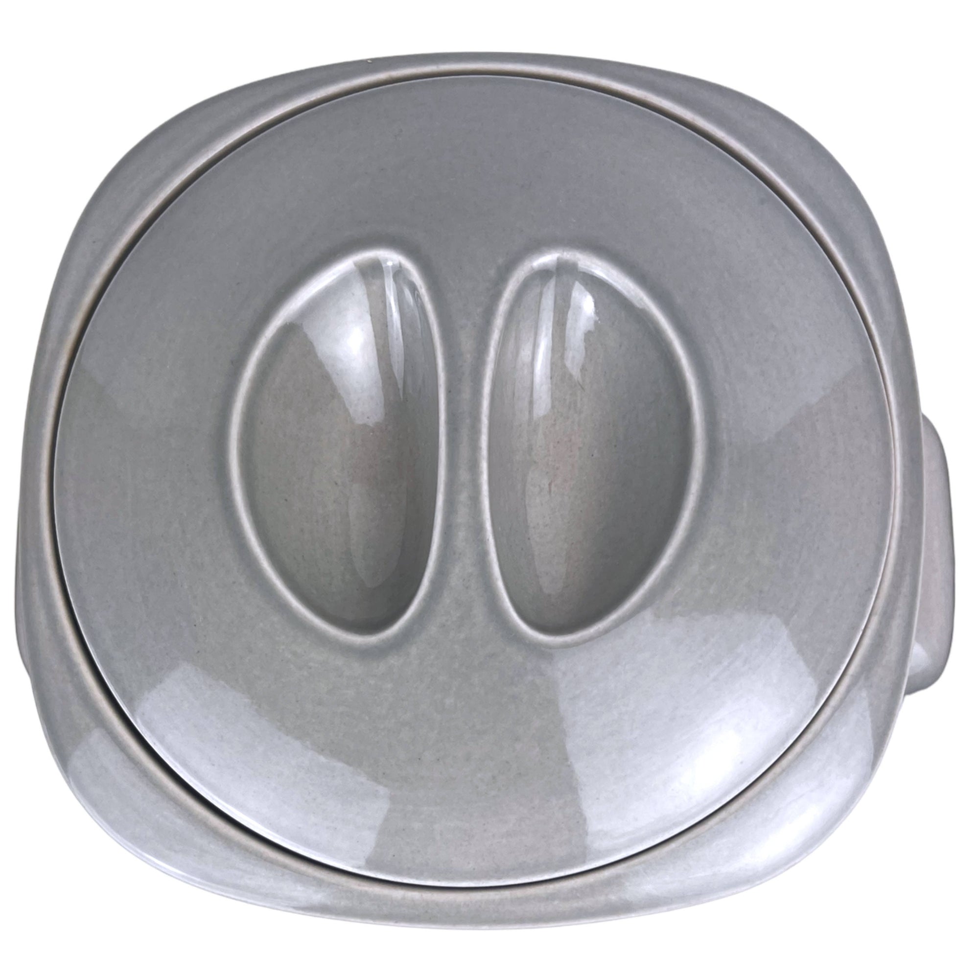 Vintage 1980s Rosenthal Studio Linie Terra Series Fondue Pot by Wolf Karnagel - Poppy's Vintage Clothing