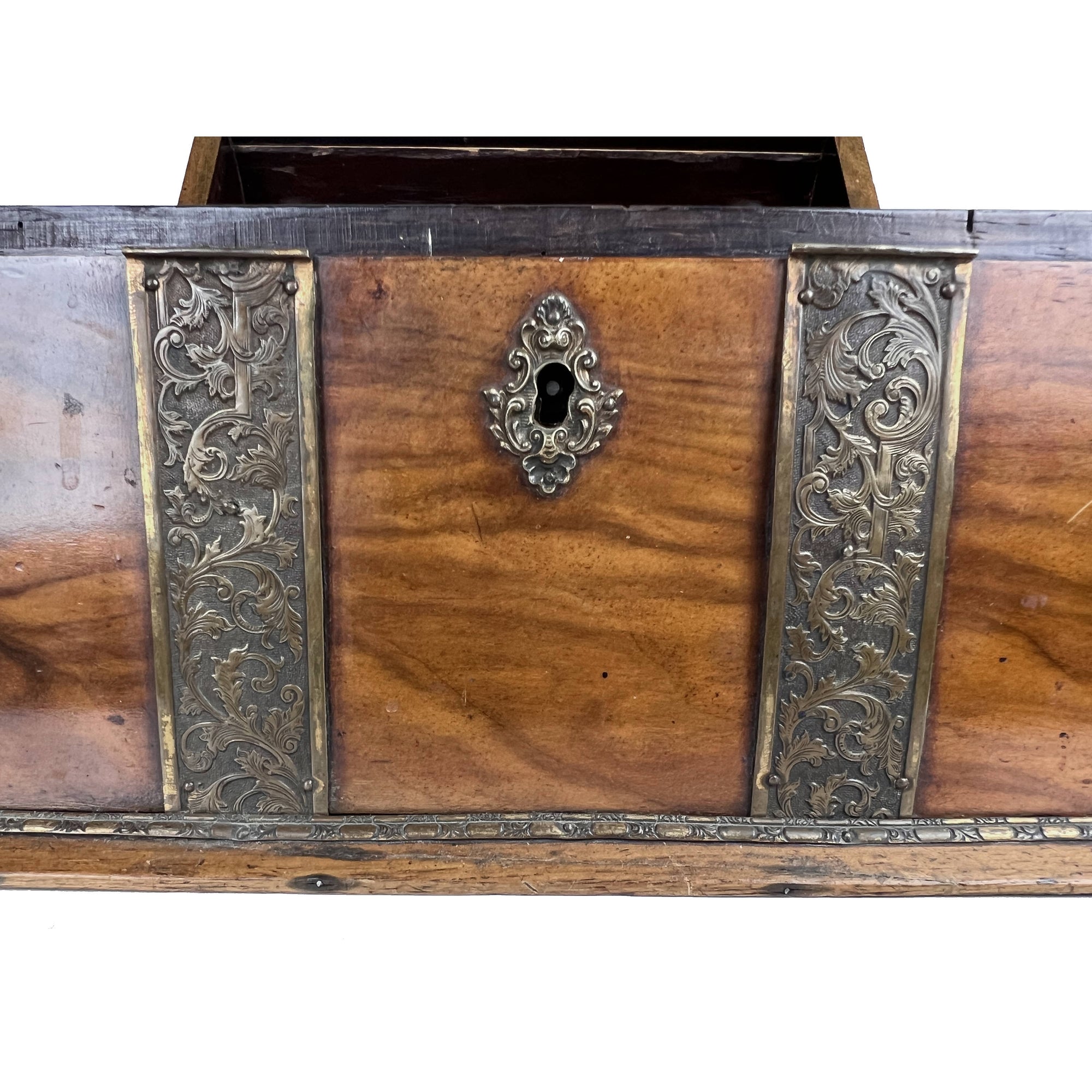Antique Victorian Tea Caddy Chest Repurposed Jewelry Casket - Poppy's Vintage Clothing