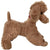 Vintage 1950s 60s Steiff Cosy Snobby Poodle Dog w Button 24 cm - Poppy's Vintage Clothing
