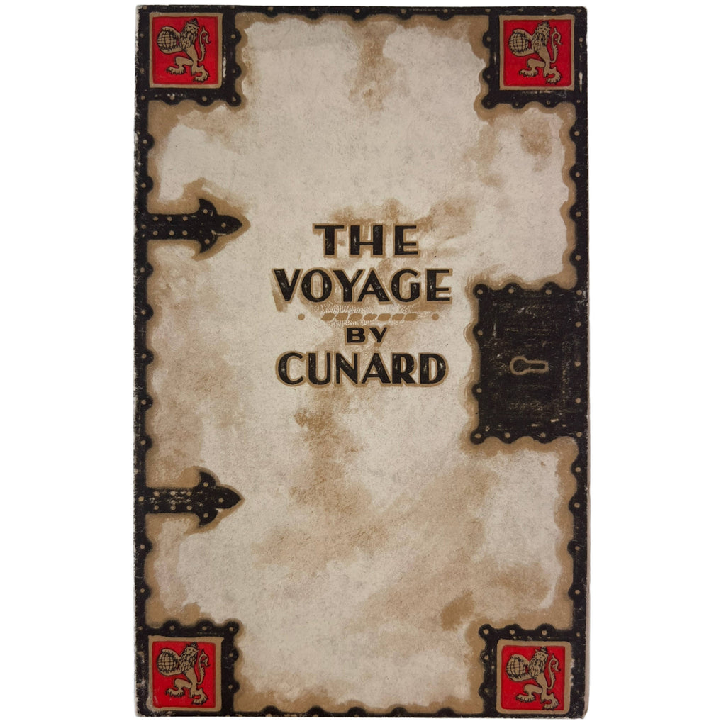 Vintage 1931 Cunard RMS Samaria Passenger List w Luggage Label - Poppy's Vintage Clothing
