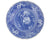 Vintage Spode Blue Room Collection Plate Botanical Pattern - Poppy's Vintage Clothing