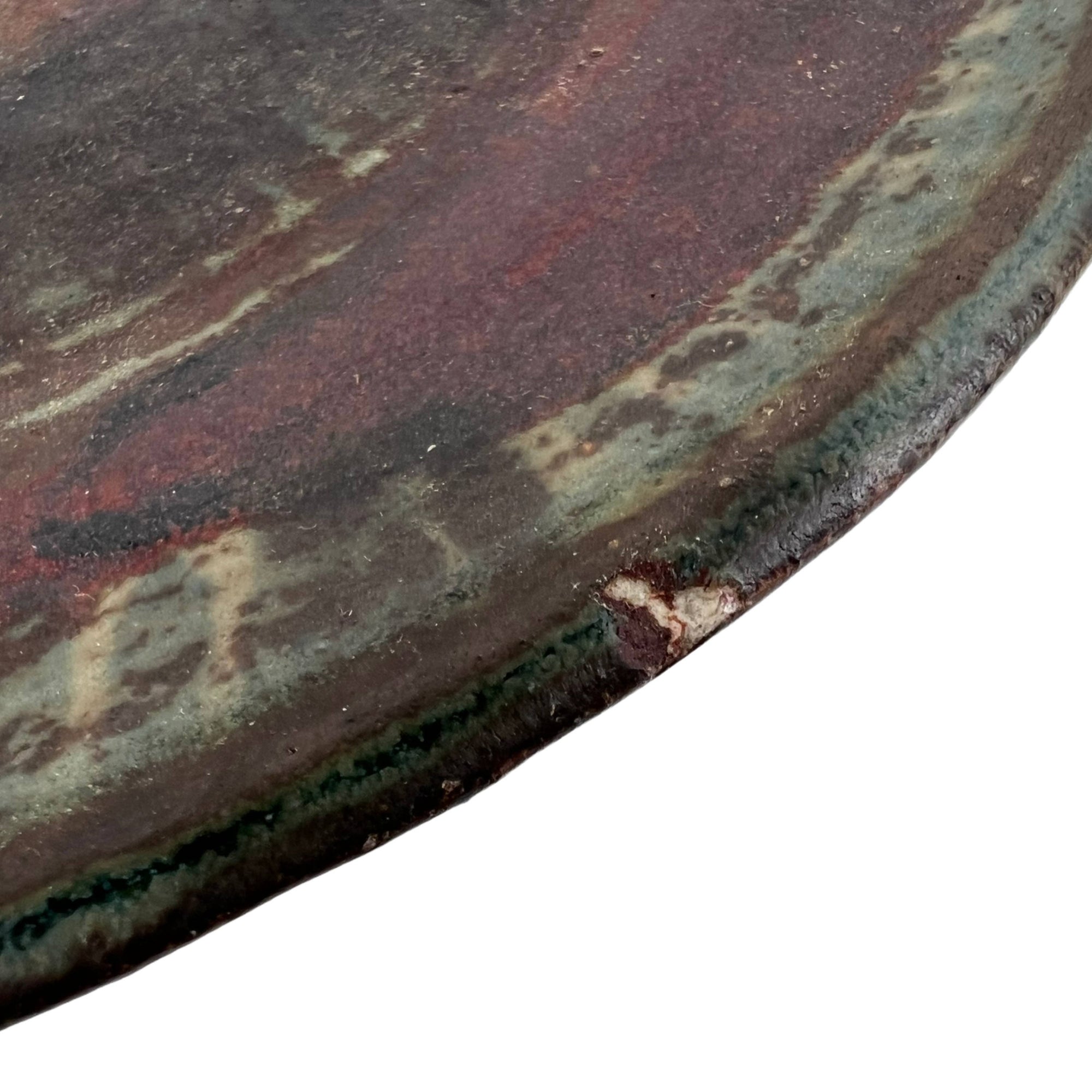 Eric James Mellon Stoneware Plate Horse Plate Signed & Dated 1969 9.5 - Poppy's Vintage Clothing