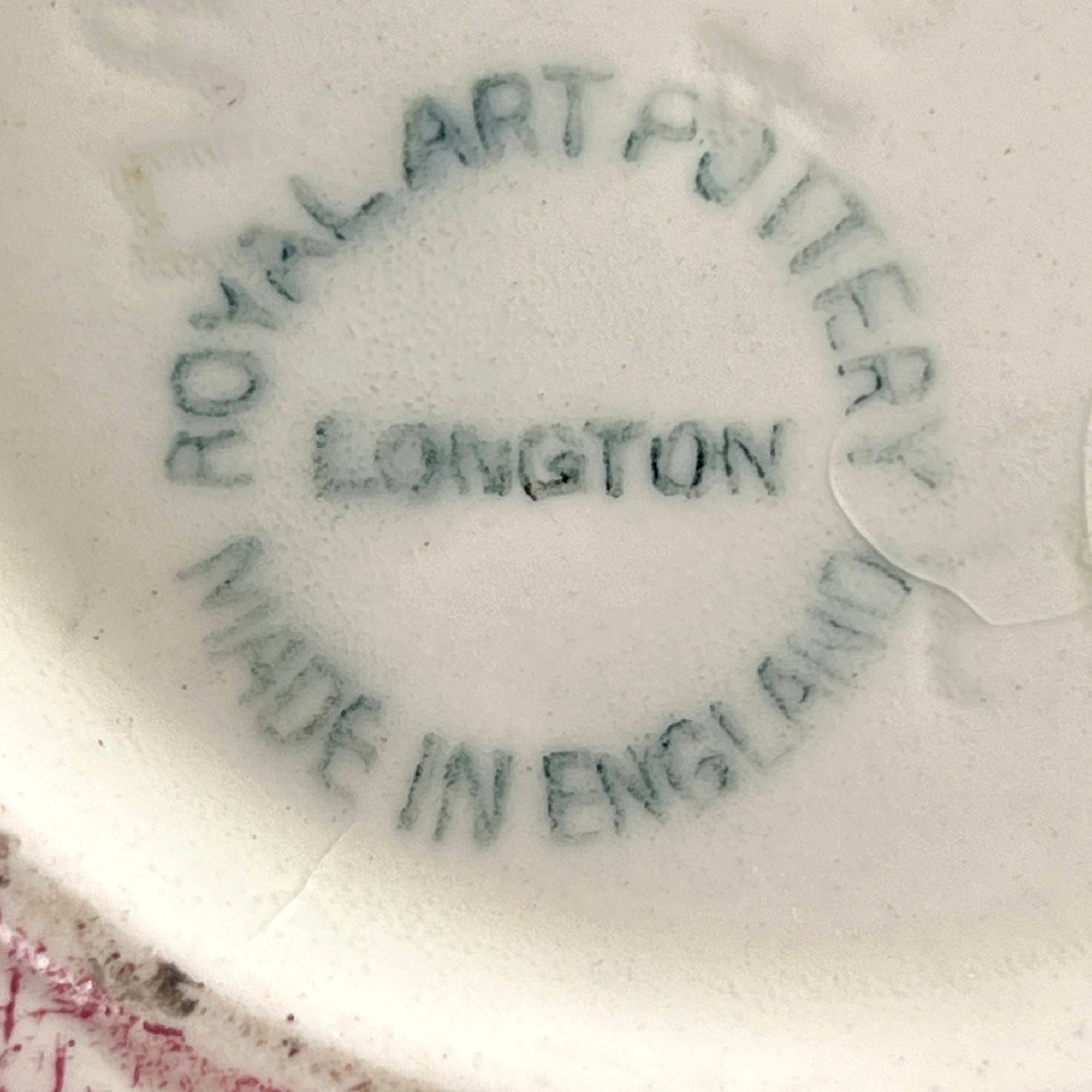 Art Deco Royal Art Pottery Longton Fruit Vase - Poppy's Vintage Clothing