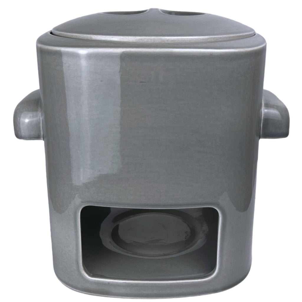 Vintage 1980s Rosenthal Studio Linie Terra Series Fondue Pot by Wolf Karnagel - Poppy's Vintage Clothing