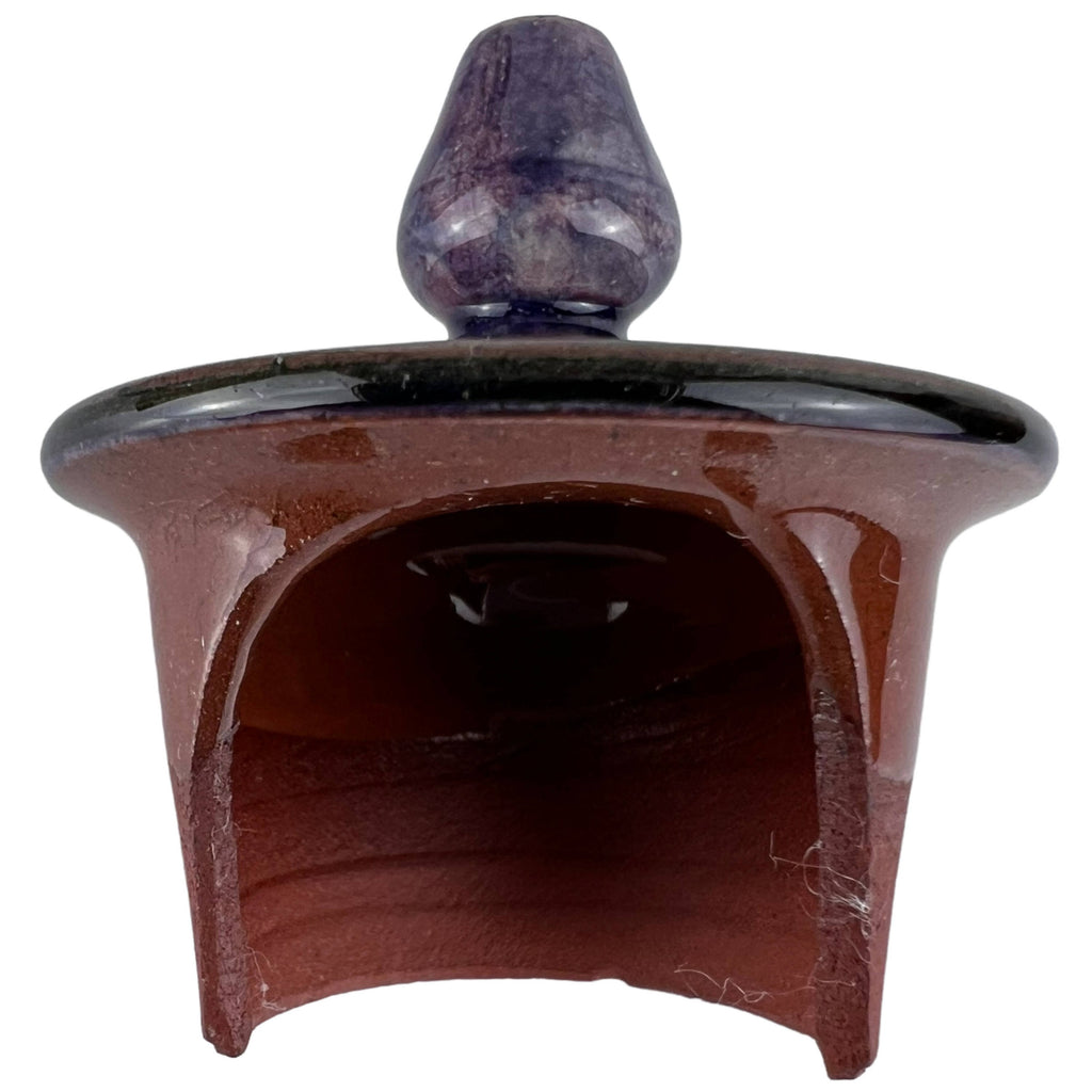 Antique Watcombe Pottery Torquay Hot Water Pot Hand Painted Jug - Poppy's Vintage Clothing