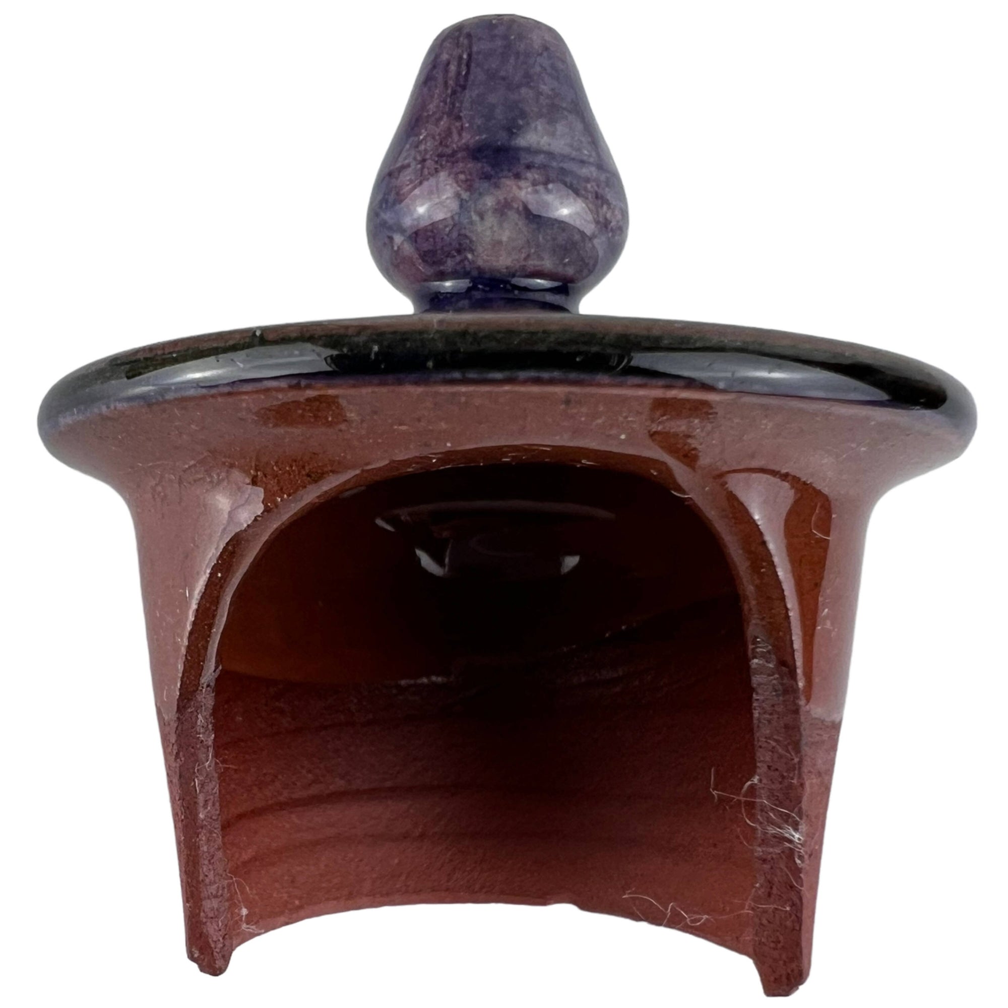 Antique Watcombe Pottery Torquay Hot Water Pot Hand Painted Jug - Poppy's Vintage Clothing