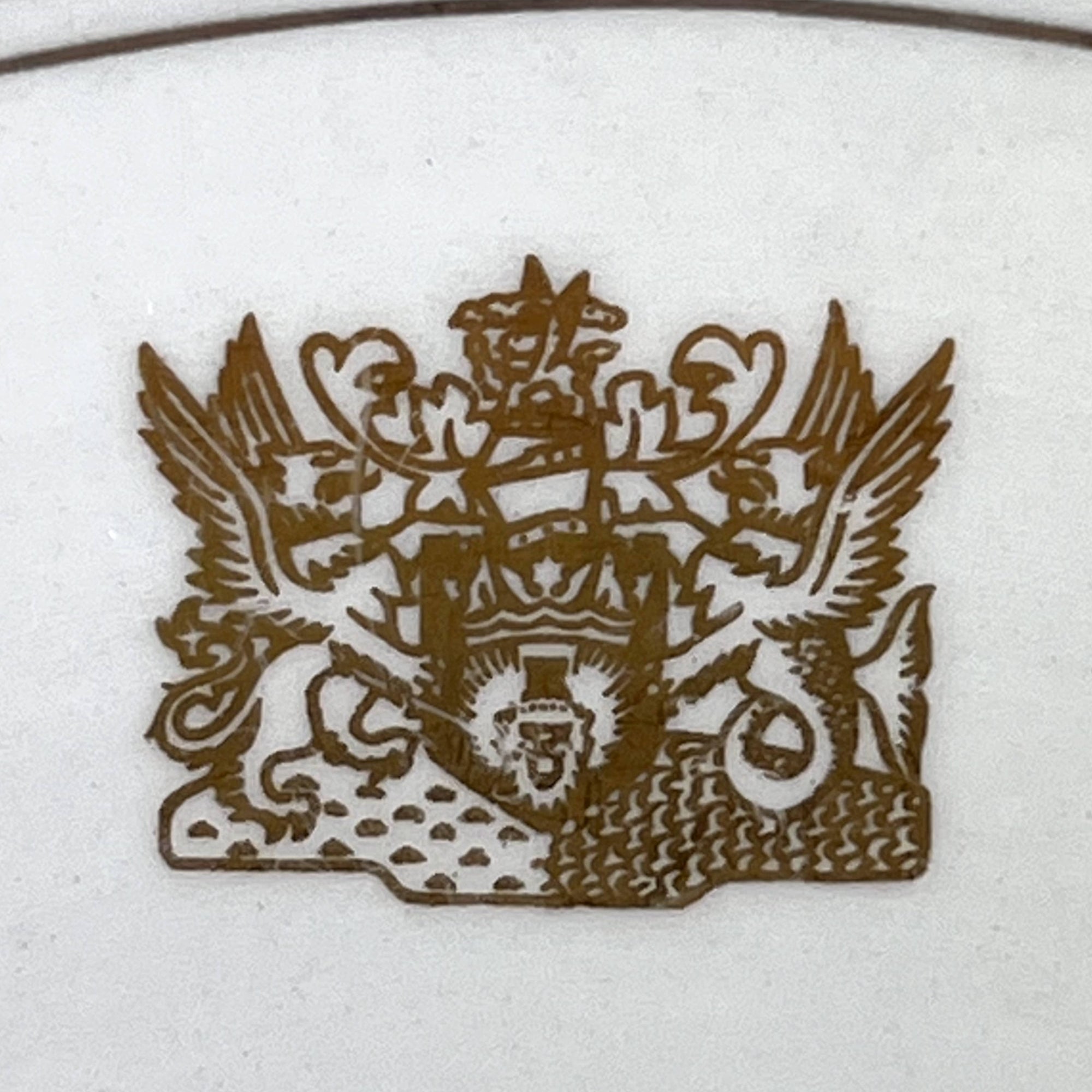 Vintage 1960s BOAC 1st Class Side Plate Ridgway British Airways UCCH 1111 - Poppy's Vintage Clothing