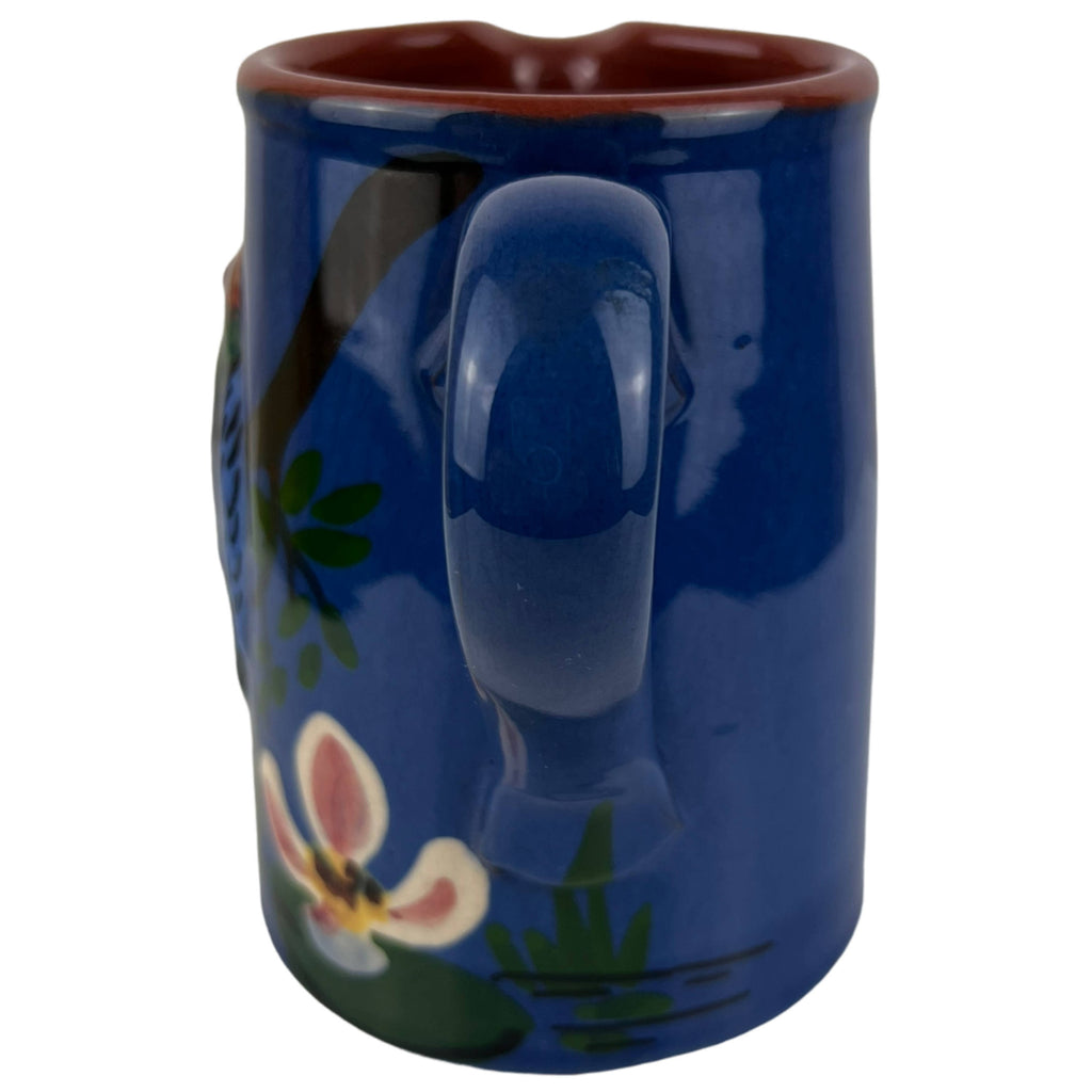 Vintage 1920s Devon Tors Pottery Kingfisher Jug Torquay - Poppy's Vintage Clothing