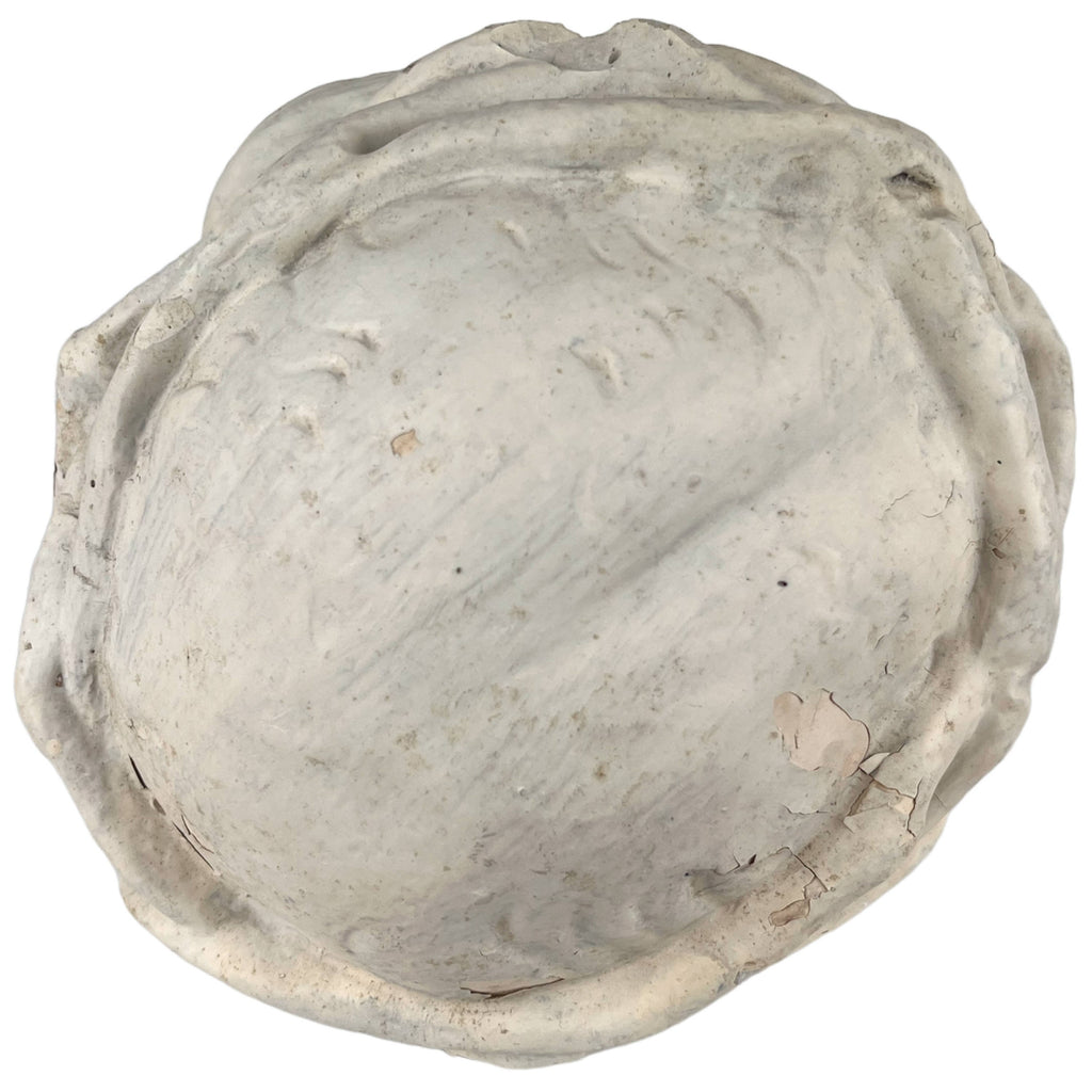 Large Antique Plaster Head of Jesus Christ Wearing Thorns 10 As Is - Poppy's Vintage Clothing