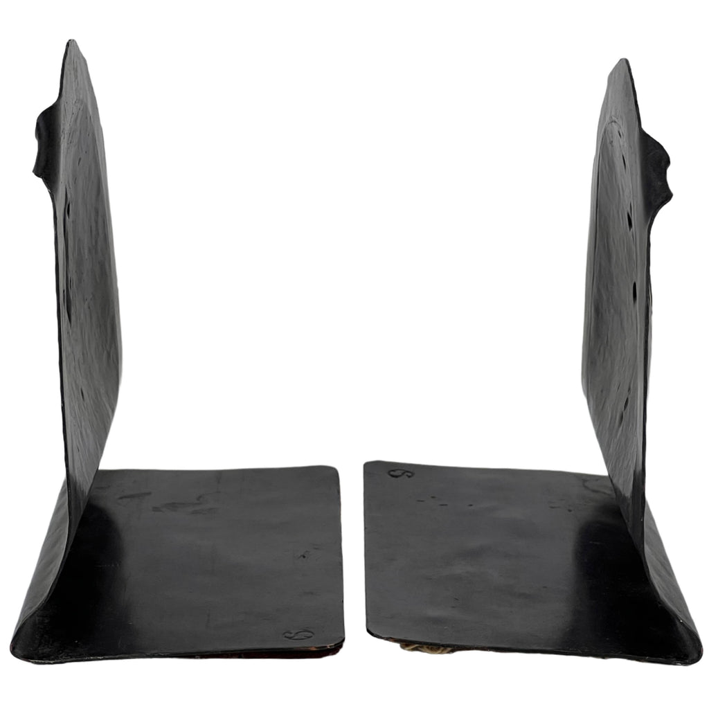 Antique Craftsman Studios Bookends Hand Hammered Arts & Crafts - Poppy's Vintage Clothing