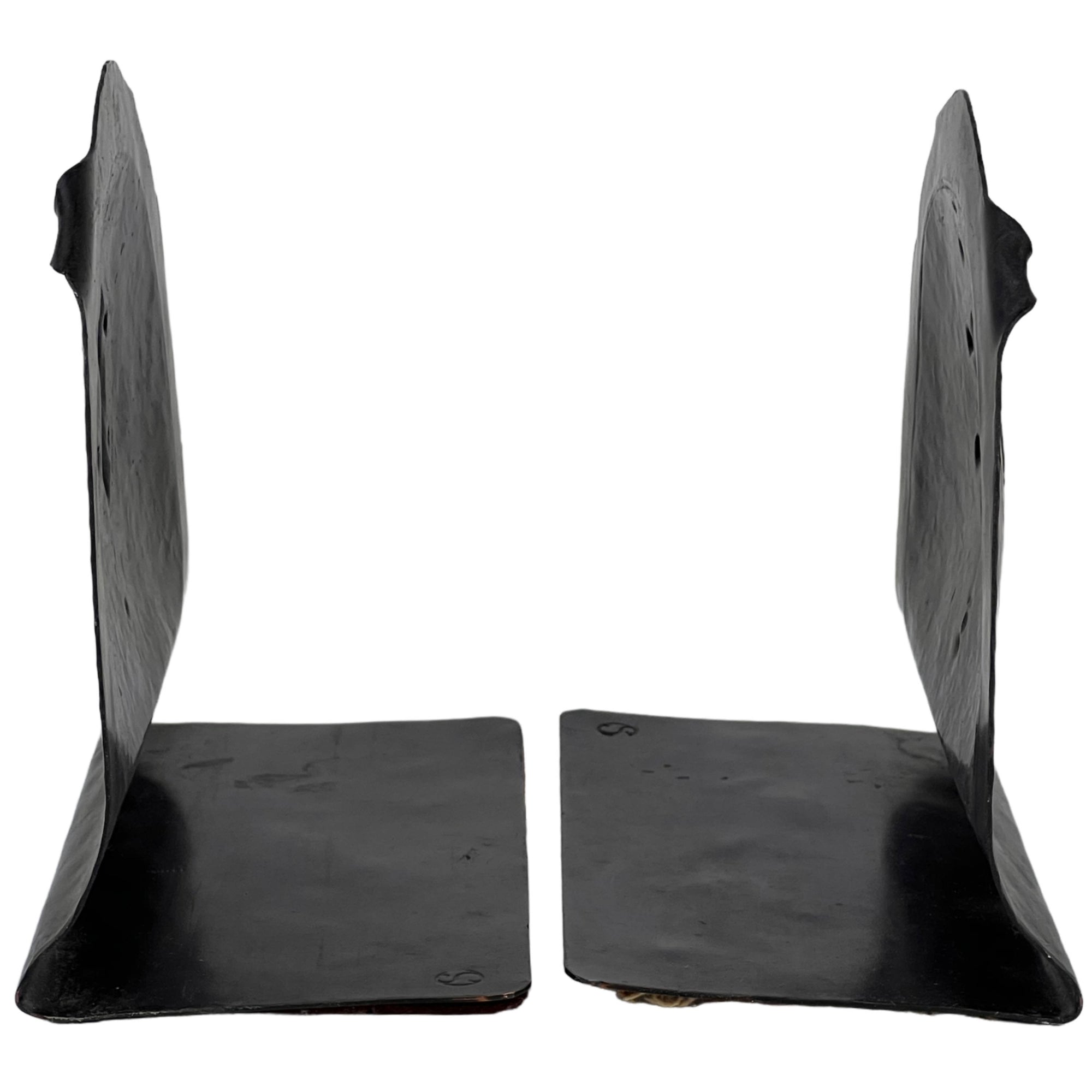Antique Craftsman Studios Bookends Hand Hammered Arts & Crafts - Poppy's Vintage Clothing