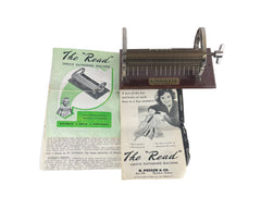 Vintage 1950s Read Smock Gathering Machine with Instructions for Smocking - Poppy's Vintage Clothing
