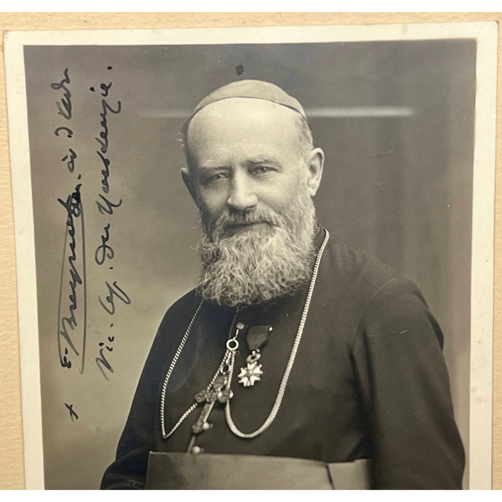 Vintage Metis Sash Ceinture Fléchée Northern Canada Mackenzie River w Apostolic Vicar Photo - Poppy's Vintage Clothing