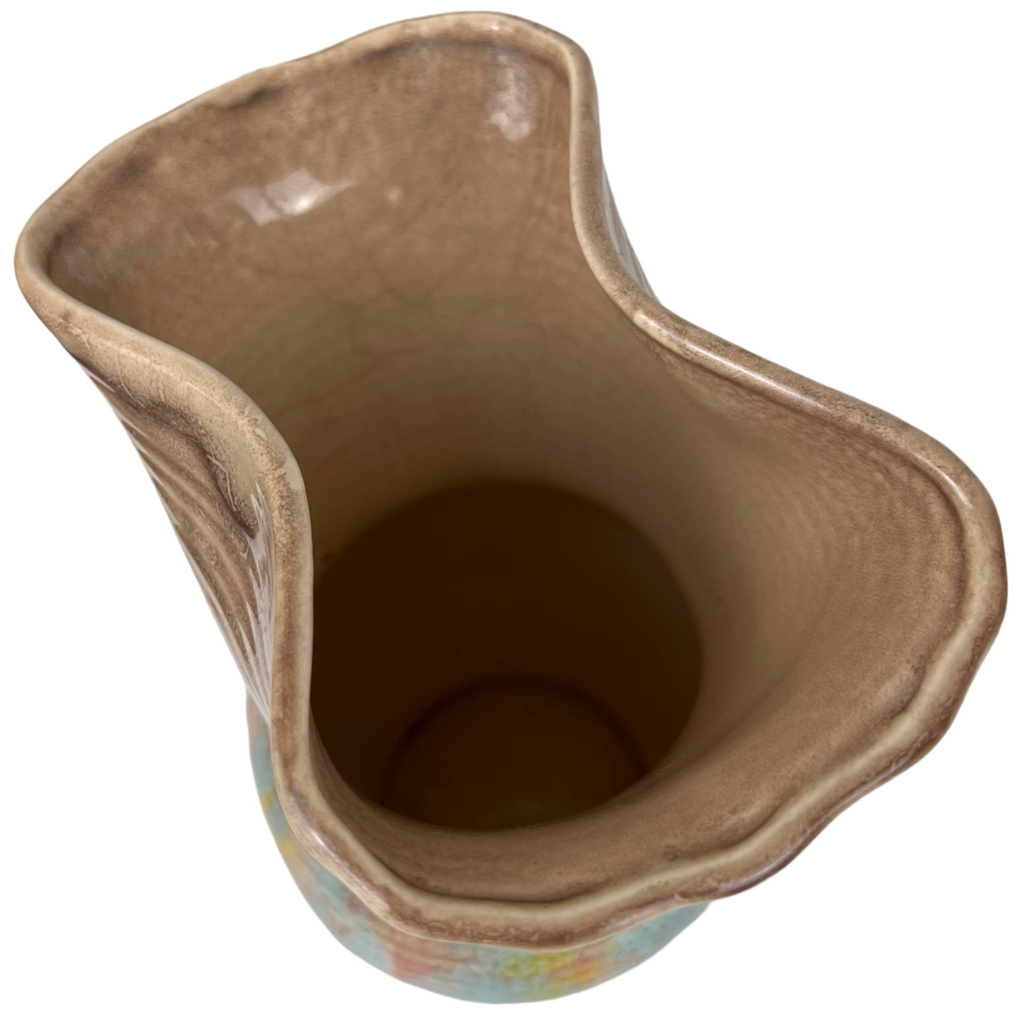 Art Deco 1930s Beswick Ware Vase No 504 Drip Glaze - Poppy's Vintage Clothing