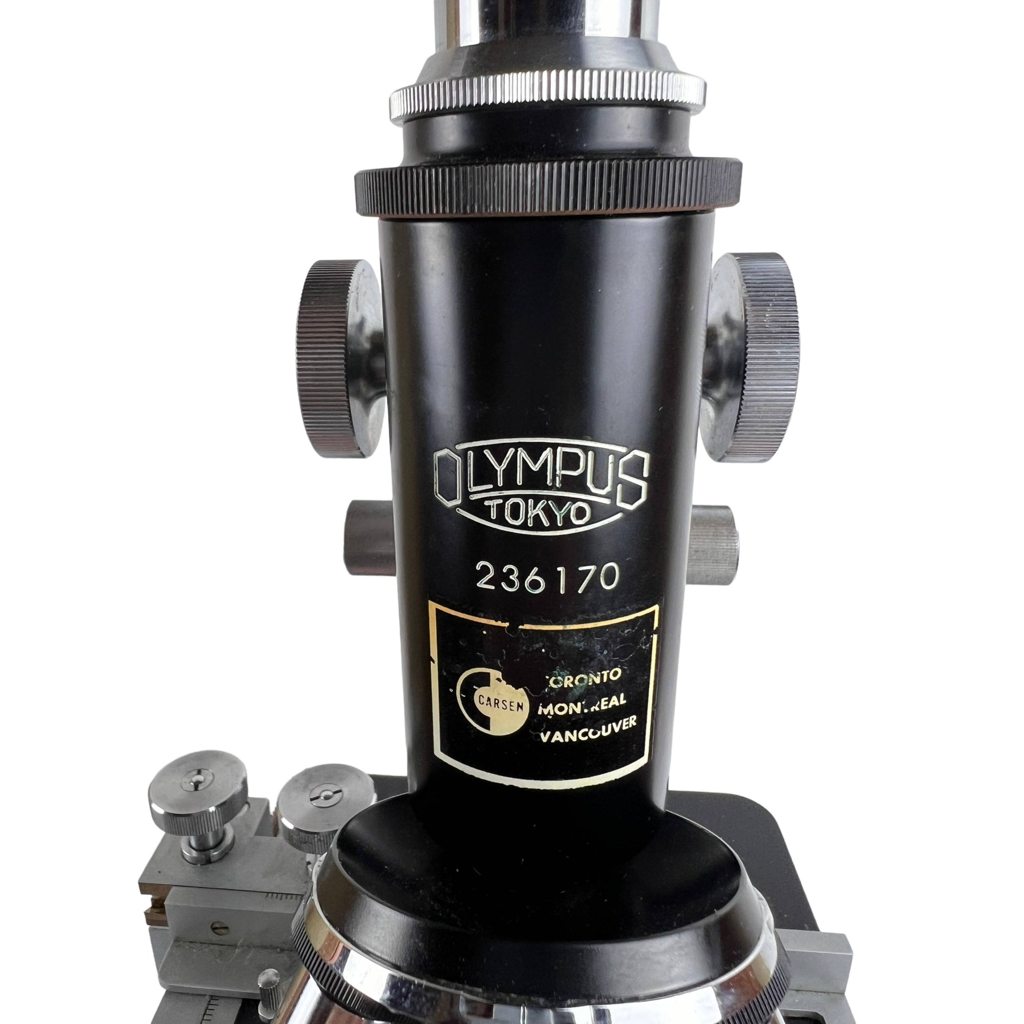 Vintage Olympus GB Microscope in Original Case - Poppy's Vintage Clothing