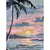 Vintage PBN Paint by Number Painting Sunset Lagoon Craft Master NA2441-52 - Poppy's Vintage Clothing